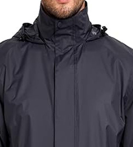 Veste de Pluie Top Tendance Meilleure Qualité Col Montant Personnalisable OEM Conception Unique Toile à Fermeture Éclair pour Hommes téléchargés par Dress Sports - Product Image 2