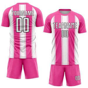Conjunto de Uniforme de Fútbol Sublimado Personalizado al por Mayor: Tejido Elástico en Cuatro Direcciones, 100% Poliéster, Secado Rápido, Transpirable, para Equipos de Fútbol - Product Image 4