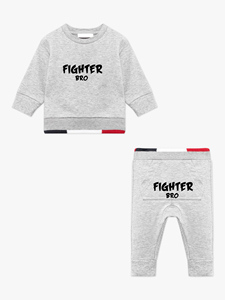 Costumes de jogging pour enfants avec logo personnalisé ensembles de survêtements pour tout-petits avec motif imprimé ensembles de jogging pour enfants - Product Image 6