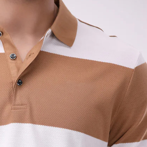 Camisas Polo de Alta Calidad con Logotipo Personalizado, Camisa Casual de Algodón y Elastano, Camisetas Polo de Trabajo, Secado Rápido, Camisetas Polo Lisas para Hombre - Product Image 6