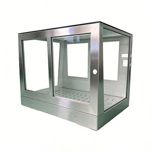 Boîtiers en acier inoxydable soudés sur mesure avec finition brossée et polie pour équipements industriels - Product Image 1