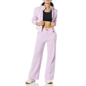 2025 mode haut court à capuche tenues courtes femmes vêtements personnalisés femmes blanc recadrée pull haut court à capuche - Product Image 2