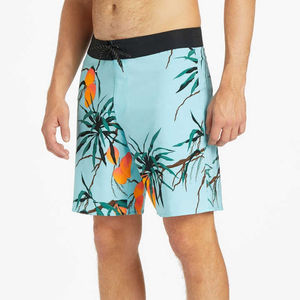 <b>Mens</b> Canvas Printed <b>Shorts</b> Unique Modern Casual Fashion Breathable Eco-Friendly Loose Fit High <b>Elastic</b> <b>Waist</b> Summer - Product Image 2