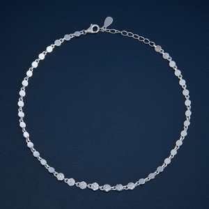 <span class=keywords><strong>Cavigliera</strong></span> da ragazza in acciaio inossidabile placcato oro 92.5 Silver Payal 176504 con diamante e perla, idea regalo. - Product Image 4