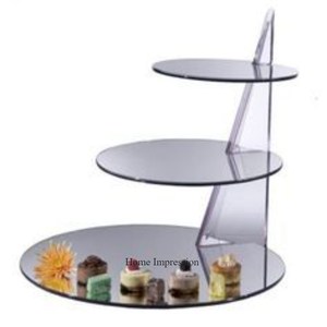 Taille personnalisée Lot de 4 supports Harlow en métal plaqué or de qualité supérieure pour décoration de mariage et de fête à un prix impressionnant - Product Image 4