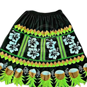 Falda de Verano Nueva para Mujer, Falda hasta la Rodilla con Estampado Hecho a Mano y Diseño de Bordado Personalizado en MOQ Bajo - Product Image 6