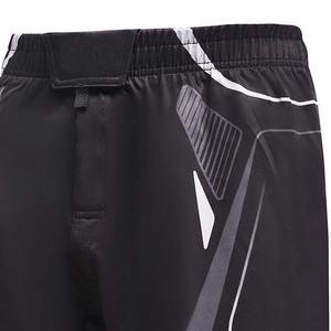 Short de basket-ball d'entraînement bas uni épais short en maille mi-cuisse brodé avec sérigraphie - Product Image 5