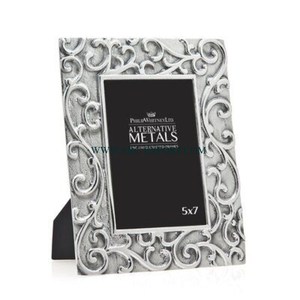 Top Vente En Aluminium Argent Ware Décoration De Table Cadres Photo Dernière Conception Resorts Chambre À Coucher et Salon Cadres Photo - Product Image 1