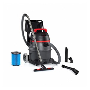 Aspirateur industriel humide et sec de 90 L, aspirateur électrique pour atelier, machine de nettoyage pour lavage de voitures - Product Image 5