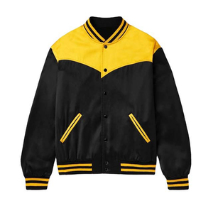 Vestes universitaires en gros, vierges, taille plus, pour hommes, vestes universitaires personnalisées, logo personnalisé, lettres simples, veste universitaire pour hommes - Product Image 3