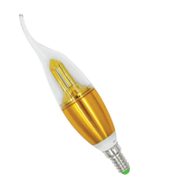 Ampoules réflecteurs LED E14 de bonne qualité Conception de bougies en plastique avec alimentation CA Bon prix Fabriqué au Vietnam