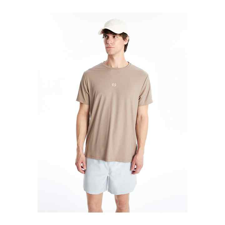 LCW DRY-TECH Crew Neck Short Sleeve Men's Sports T-Shirt