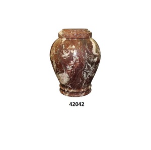 Venta al por mayor de urna de cremación de mármol azul para adultos para cenizas humanas, urna grande decorativa para uso multiusos con bolsa gratis - Product Image 4