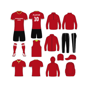 Uniforme de Fútbol Unisex Personalizable de Alta Calidad, Nombre Personalizado, 100% Poliéster, Sublimación Digital, Anti-UV, Ecológico, Rápido - Product Image 1