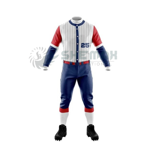 Uniforme de baseball professionnel avec options de conception personnalisées construit pour la force, la flexibilité et la confiance sur le terrain à vendre - Product Image 6