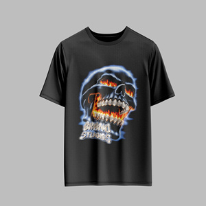 T-shirt graphique tendance avec impression motivante, tissu doux et respirant, parfait pour les vêtements décontractés et la mode de rue, t-shirts pour hommes - Product Image 3
