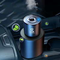 Diffuseur d'air intelligent de luxe pour voiture avec parfum longue durée, bouteille en verre grande capacité et rechargeable