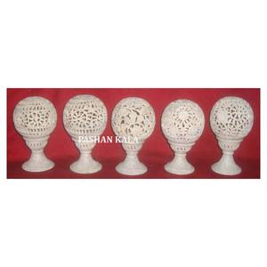 ที่วางเทียนทำมือทำจากหินสบู่ธรรมชาติสำหรับตกแต่งบ้านและโรงแรมดีไซน์ใหม่ล่าสุดไม่เหมือนใคร - Product Image 1