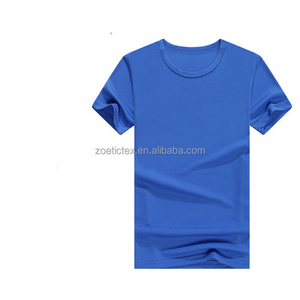 Camiseta de manga corta de poliéster de maratón de secado rápido al por mayor de publicidad promocional barata para hombres - Product Image 2