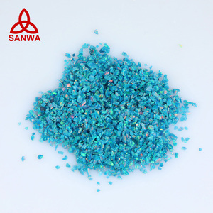 Direct usine meilleur prix Sanwa Bello opale OP02 Marine bleu vert puces de couleurs mélangées pour femme accessoires en argent bijoux - Product Image 1