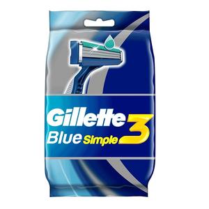 Gillette Blue Simple 3 Maquinillas de afeitar desechables para hombre 5 piezas en línea al mejor precio - Product Image 3