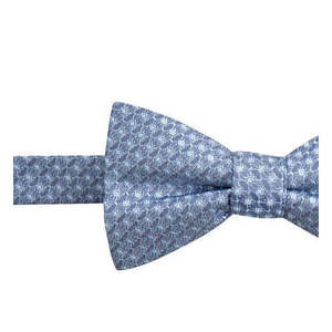 ริยาแนน ซีเครสต์ ดิสทินคชั่นเน็ต เมนส์ ซินาตรา เนท ซิลค์ ฟลอรัล โบว์ ไท บลู ไซส์ปกติ ผ้าผูกคอ - Product Image 2