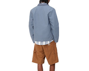 Chaqueta de poliéster de algodón pesado con cremallera personalizada para hombre, ropa de calle de talla grande lavada Vintage, temporada de moda Primavera - Product Image 6