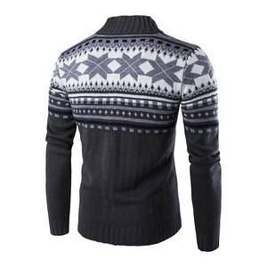 Pull tricoté en coton 100% dernier style pour hommes, respirant de haute qualité, disponible en différentes tailles pour l'hiver-Prix pas cher! - Product Image 2
