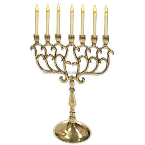 Wholesale Complete Metal Candelabra Menorah <b>Candle</b> <b>Holder</b> Indoor <b>Outdoor</b> Dining Room Table Decor Cheap Stand Type Home Decor - Product Image 6
