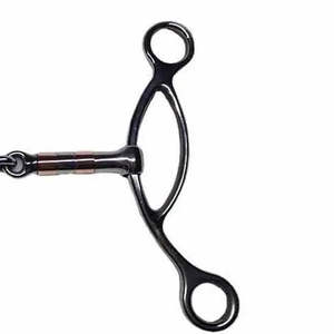 Mèche à mâcher Eggbutt avec joint à anneau plat Produits d'équitation Produits équestres Mèche à bouche pour cheval en acier inoxydable - Product Image 2