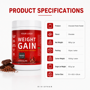 Integratore Proteico per Aumento <span class=keywords><strong>di</strong></span> Massa Muscolare, Complemento Nutrizionale per Adulti - Product Image 3