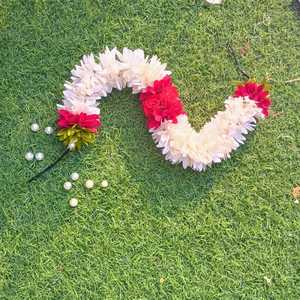 Tela tradicional del sur de la India Gajra para Bharatanatyam Kuchipudi Boda nupcial Haldi accesorio para Ramadán Navidad - Product Image 4