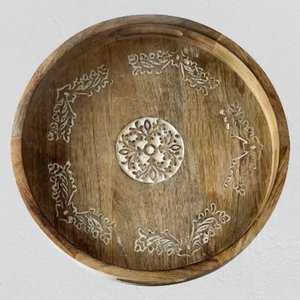 Platos de bandeja para servir con incrustaciones de hueso de madera Vintage para boda, decoración del hogar, platos de cocina para proveedores mayoristas - Product Image 3