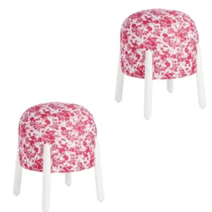 Meubles modernes de pouf rond de salon pour des hôtels et des appartements matériel de tissu d'utilisation directe de prix de gros - Product Image 2