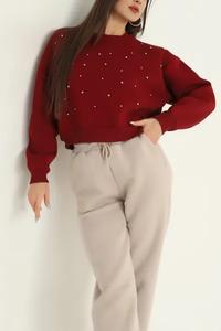 Sweat-shirt élégant pour femmes Pull à épaules tombantes Arrivée Sweat-shirt pour femmes dans différents styles Sweat-shirt avec logo personnalisé pour femmes - Product Image 5