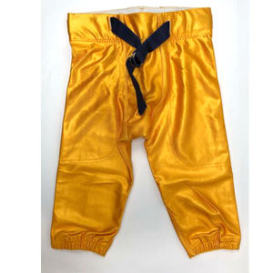 Pantalon d'uniforme de Football taille jeune, pantalon de compression de football américain doré - Product Image 1