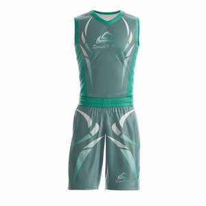Maillots de basket-ball réversibles personnalisés chemises doubles durables pour l'école et les équipes de club été imprimé conception respirante de grande taille - Product Image 3