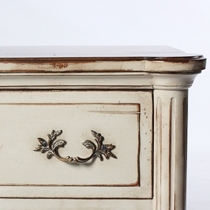 Minimalist Design Storage <b>Cabinet</b> From Solid Wood No. 1356 With Drawers Perfect For Bedroom - Product Image 4
