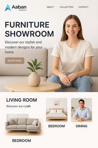 Desarrollo de sitios web de muebles profesionales Expertos en Web calificados que ofrecen soluciones de tienda web en línea creativas y asequibles - Product Image 3