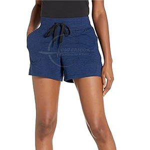 กางเกงขาสั้นสำหรับผู้หญิงกางเกงขาสั้นสตรีทแวร์ดีไซน์ตามสั่งบริการ OEM - Product Image 2