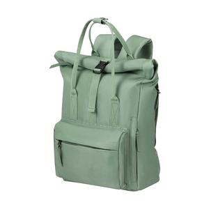 Stylish Fashion Unisex Softback <b>Student</b> <b>Backpack</b> Thread Pattern Design Durable Multifunctional Waterproof Polyester Lining - Product Image 1