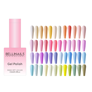 <span class=keywords><strong>Kit</strong></span> de <span class=keywords><strong>vernis</strong></span> à ongles en gel de 48 couleurs pastel, 15 ml, Esmalte Varnish <span class=keywords><strong>Vernis</strong></span>, gel <span class=keywords><strong>UV</strong></span> pour les fournitures de manucure, salon - Product Image 4