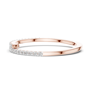 Anillo de Diamantes de Laboratorio de 0.16 CT para Mujer, Claridad VVS-VS EF, Oro de 18KT, 14KT, 10KT y Plata 925, Oro Rosa, Amarillo y Blanco - Product Image 6