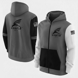 เสื้อฮู้ดดี้ผ้าฝ้ายผสม 100% ยอดนิยม ดีไซน์ไม่ซ้ำใคร ให้ความอบอุ่นในฤดูหนาว ระบายอากาศได้ดี ด้วยเทคนิคการบุซับในพิเศษ สำหรับผู้ชาย - Product Image 3