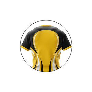 Uniformes de rugby personnalisés de haute qualité pour hommes Ensemble de vêtements de sport OEM pour hommes avec chemises et shorts Sublimation High Style - Product Image 4