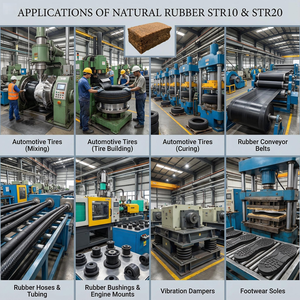 Caoutchouc léger du Vietnam pour l'extrusion de qualité supérieure et les produits spécialisés - Product Image 6