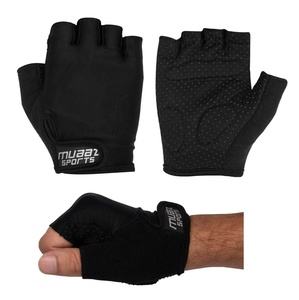 Gants unisexes pour hommes et femmes, demi-doigts, extensibles, pour le cyclisme, le VTT, la course, le sport, décontractés, tissés, compatibles écran tactile, détection par aiguille - Product Image 5