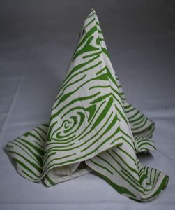 Paño de Cocina 100% Algodón, Diseño Floral Estampado, Ecológico, Desechable, de Secado Rápido e Hipoalergénico, Forma Cuadrada - Product Image 3