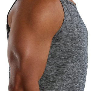 Débardeurs de sport pour hommes OEM de haute qualité, écologiques, à séchage rapide, avec logo personnalisé imprimé, respirants, en tricot, pour la gym, vente en gros - Product Image 6