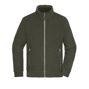 Customizable Sustainable <b>Sherpa</b> <b>Jacket</b> for Hiking Gear & Dry Sack Eco-Friendly Merchandising - Product Image 3